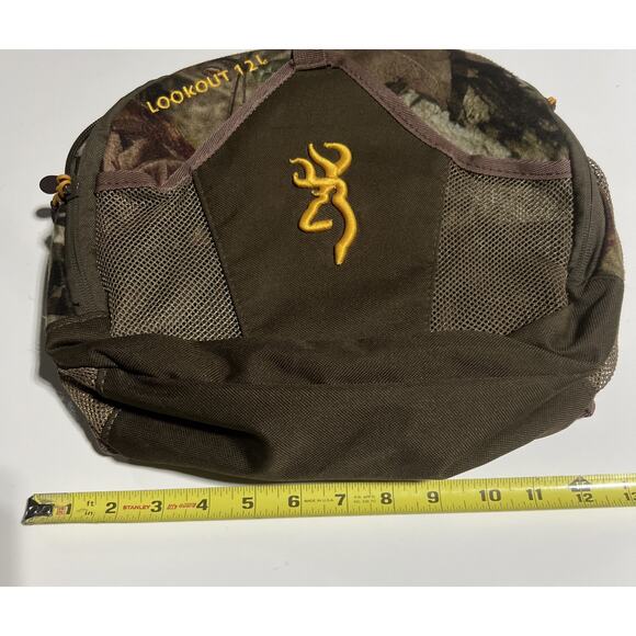 BROWNING Lookout 12 L Camo Fanny Pack Lightweight Military Hunting Camping Rare - Picture 8 of 9